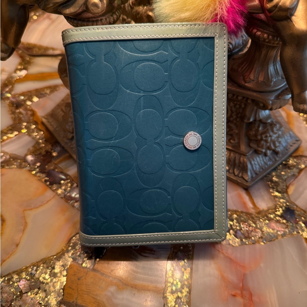 Y2K Vintage Coach agenda planner
